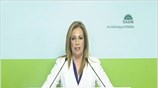 Δήλωση της εκπροσώπου του ΠΑΣΟΚ κ. Φ. Γεννηματά