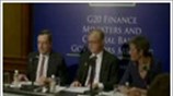 G20: Συνέντευξη Τύπου Μ. Βεστάγκερ - Ο. Ρεν - Μ. Ντράγκι