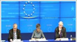 ECOFIN: Συνέντευξη M. Bέσταγκερ - Ο. Ρεν - Μ. Μπαρνιέ