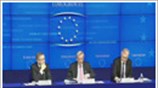 Eurogroup: Συνέντευξη Ζ.Κ. Γιούνκερ - Ο. Ρεν - Kλ. Ρέγκλινγκ