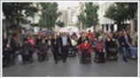 Πορεία ΑμεΑ στο κέντρο της Αθήνας