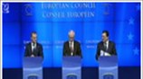 Σύνοδος Κορυφής: Συνέντευξη Χ. Βαν Ρόμπεϊ - Ζ.Μ. Μπαρόζο - Ντ. Τουσκ