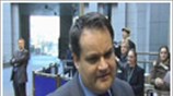Ο Γιαν Κέες ντε Γιάγκερ στη σύνοδο του ECOFIN