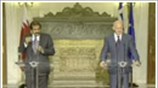 Δηλώσεις Γ. Παπανδρέου με τον Εμίρη του Κατάρ