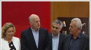 Συνάντηση Γ. Παπανδρέου με βουλευτές του ΠΑΣΟΚ