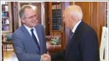 Συνάντηση Κ. Παπούλια - Π. Μπεγλίτη