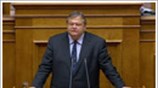 Απάντηση Eυ. Βενιζέλου σε επερώτηση βουλευτών του ΛΑΟΣ για την οικονομία