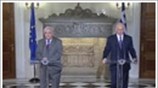 Συνέντευξη Γ. Παπανδρέου - Ντ. Στρος Καν