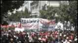 Πλάνα από τα συλλαλητήρια στην Αθήνα