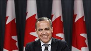 Ο πρόεδρος της Κεντρικής Τράπεζας του Καναδά, Μαρκ Κάρνεϊ, (φωτογραφία) θα αναλάβει ...