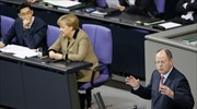 Ο κύριος αντίπαλος της Ανγκελας Μέρκελ στις βουλευτικές εκλογές του 2013, ο ...
