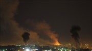 Οι ισραηλινοί αεροπορικοί βομβαρδισμοί εναντίον της Λωρίδας της Γάζας συνεχίστηκαν και στη ...