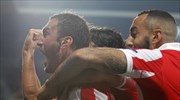 Ο Ολυμπιακός επικράτησε 2-1 της Μονπελιέ στην Γαλλία και πήρε το πρώτο ...