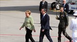 Με τιμές Αρχηγού κράτους έγινε δεκτή η Γερμανίδα Καγκελάριος Ανγκελα Μέρκελ στο ...