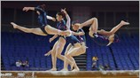Η γυμνάστρια Ζόι Μαφάλντα Μάρκες ντε Λίμα, από την Πορτογαλία, προπονείται στη ...