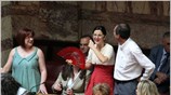 Η βουλευτής του ΣΥΡΙΖΑ Ηρώ Διώτη (Κ) στην ορκωμοσία των βουλευτών που ...