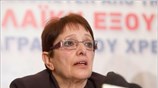 Κριτική σε όλα τα κόμματα άσκησε η γ.γ. του ΚΚΕ Αλέκα Παπαρήγα, ...