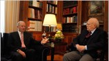 Αισιόδοξος για την πορεία της οικονομίας εμφανίστηκε ο διοικητής της Τράπεζας της ...