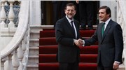 Ο Πορτογάλος πρωθυπουργός Πέδρο Πάσος Κοέλιο (Δ) κάλεσε την Τρίτη την Ευρώπη ...