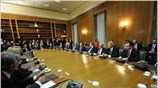 Σε εξέλιξη είναι στη Βουλή η συνεδρίαση του υπουργικού συμβουλίου με θέματα ...