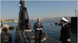 Ο υπουργός Εθνικής Αμυνας Δημήτρης Αβραμόπουλος επισκέφτηκε το Αρχηγείο Στόλου, στο Ναύσταθμό ...