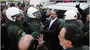 Ενταση μεταξύ Αστυνομίας και βουλευτών του ΣΥΡΙΖΑ που συγκεντρώθηκαν για συμπαράσταση στους ...