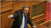 Την απόφασή του να μη δώσει ψήφο εμπιστοσύνης στην κυβέρνηση του Λουκά ...