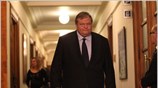 Ο αντιπρόεδρος της κυβέρνησης και υπουργός Οικονομικών, Βαγγέλης Βενιζέλος προσέρχεται στο έκτακτο ...