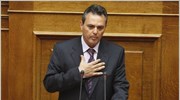 Την παραίτησή του ανακοίνωσε σε ολιγόλεπτη συνάντηση που είχε με τον πρόεδρο ...