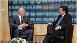 Σύντομες διμερείς συναντήσεις με τη Γερμανίδα καγκελάριο Αγγελα Μέρκελ, τον πρωθυπουργό του ...