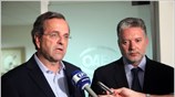 Στα γραφεία του ΟΑΕΔ στον Αλιμο βρίσκεται ο πρόεδρος της Νέας Δημοκρατίας, ...