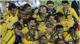 Με «χατ τρικ» του Όσκαρ ντος Σάντος, η Βραζιλία κατέκτησε το Παγκόσμιο ...