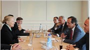 Περίπου 45 λεπτά διήρκεσε η συνάντηση του προέδρου της ΝΔ, Αντώνη Σαμαρά, ...
