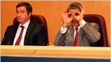 Ο υπουργός Υγείας Ανδρέας Λοβέρδος και ο δήμαρχος Αθηναίων Γιώργος Καμίνης παρουσιάζουν ...
