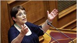 Δριμύτατη επίθεση στην κυβέρνηση εξαπέλυσε η Γενική Γραμματέας του ΚΚΕ Αλέκα Παπαρήγα, ...