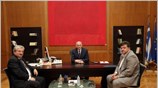 Συνάντηση στη Βουλή με τον γενικό γραμματέα φορολογικών και τελωνειακών υποθέσεων Γιώργο ...