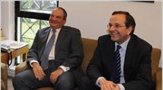 Ευκαιρία για ένα σύντομο τετ α τετ μεταξύ του προέδρου της ΝΔ ...
