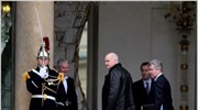Ο πρωθυπουργός Γιώργος Παπανδρέου στην έκτακτη συνάντηση αρχηγών κρατών και κυβερνήσεων για ...