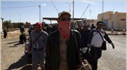 Ουρά «πολλών χιλιομέτρων ως εκεί που φθάνει το μάτι» σχηματίζει το πλήθος ...