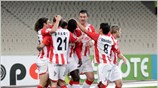 Ο Ολυμπιακός Βόλου μετά από καταπληκτική εμφάνιση, ανέτρεψε τα προγνωστικά και διέσυρε ...