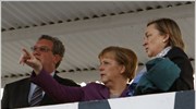 Η καγκελάριος της Γερμανίας Ανγκελα Μέρκελ αντίκρισε το απόγευμα της Τρίτης την ...