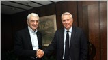 Συνάντηση με το νέο νέο δήμαρχο Θεσσαλονίκης Γιάννη Μπουτάρη είχε ο υπουργός ...