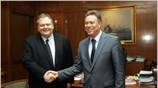 Συνάντηση με τον υποψήφιο περιφερειάρχη Αττικής Γιάννη Σγουρό είχε σήμερα ο υπουργός ...
