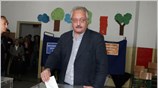 Ο υποψήφιος δήμαρχος Θεσσαλονίκης με την παράταξη «Λαϊκή Συσπείρωση» Σωτήρης Ζαριανόπουλος ασκεί ...