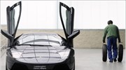 Μια Murcielago στην έκθεση της Lamborghini στο κεντρικό Μιλάνο. Ο Ιταλός κατασκευαστής ...