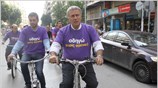 Ο υποψήφιος περιφερειάρχης Κεντρικής Μακεδονίας, Παναγιώτης Ψωμιάδης συμμετέχει στην ποδηλατοδρομία που διοργάνωσε ...