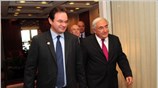 Την ικανοποίησή του για τη συνάντηση που είχε την Κυριακή στην έδρα ...