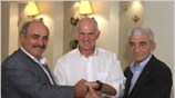 Με τον υποψήφιο περιφερειάρχη Κεντρικής Μακεδονίας Μάρκο Μπόλαρη και τον υποψήφιο δήμαρχο ...