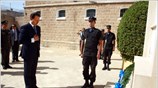 Ο νέος υπουργός Εξωτερικών Δημήτρης Δρούτσας στα Φυλακισμένα Μνήματα στην Κύπρο, όπου ...