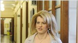 Η υφυπουργός Εσωτερικών Θεοδώρα Τζάγκρη. (Φωτογραφία αρχείου) ...